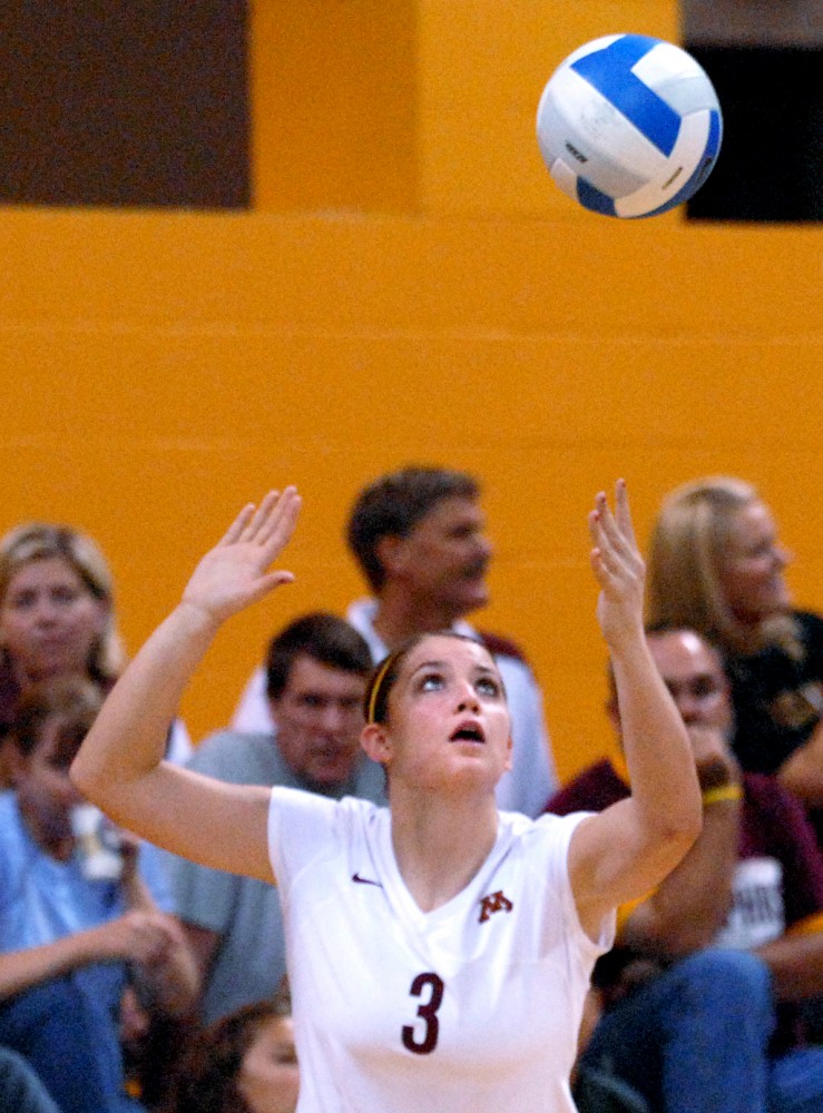 Volleyball against Michigan