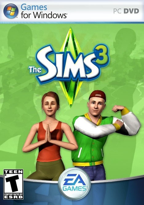 Oh, look, Sims appreciate diversity. Yogis and jocks coexist peacefully. PHOTO COURTESY EA GAMES