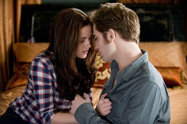 Bella and Edward passionately remaining abstinent 