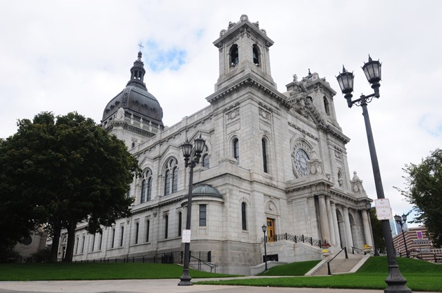 Local artist Lucinda Naylor lost her job at the Basilica of St. Mary Sunday because of a recent art piece she created that was inspired by the anti-same-sex marriage DVDs mailed out by the Archbishop last Wednesday.  The Basilica is located in downtown Minneapolis.    