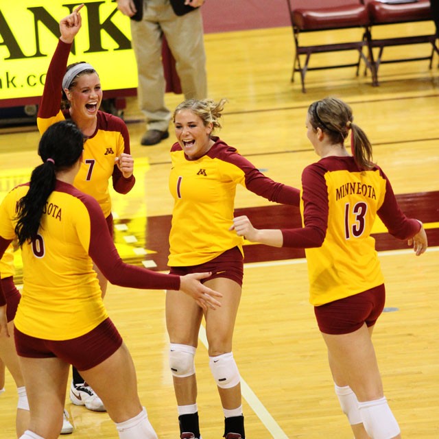 Gophers close season against first-place Penn State