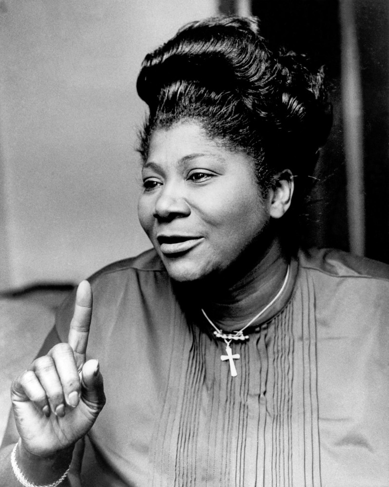 UNSPECIFIED - CIRCA 1970:  Photo of Mahalia Jackson  Photo by Michael Ochs Archives/Getty Images