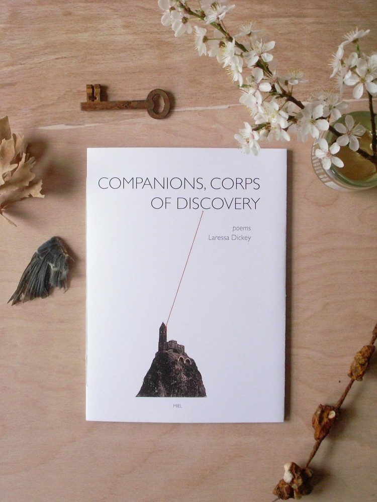 Éireann Lorsung met Laressa Dickey at the University of Minnesota. Lorsung is publishing Dickey’ chapbook, “Companions, Corps of Discovery,” through her new U.K.-based micropress, MIEL.