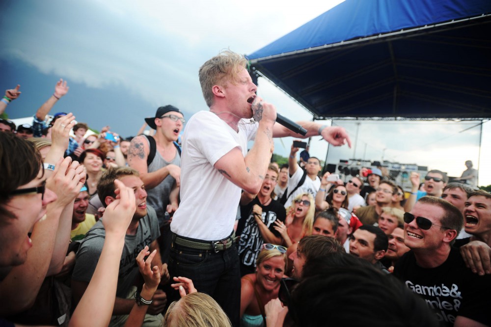 Astronautalis plays at Soundest 2012 in Shakopee, Minn.