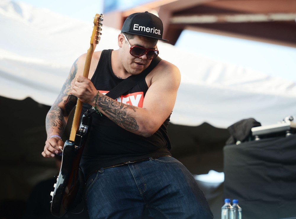 Sublime with Rome performs at Rivers Edge Music Festival in St. Paul, Minn.
