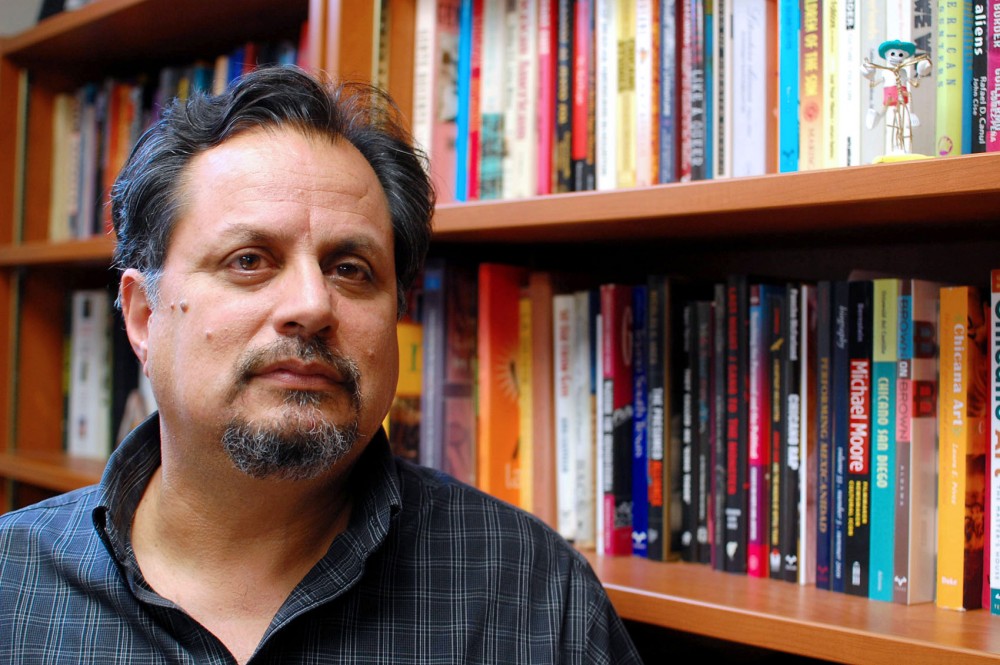 Professor Louis Mendoza specializes in immigration and Chicano studies. Mendoza went on an 8,000 mile bike trip five years ago where he examined the United States treatment towards immigration issues. 