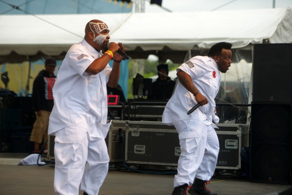 TECH N9NE performs live at Soundset on Sunday, May 26, 2013, at Canterbury Park.