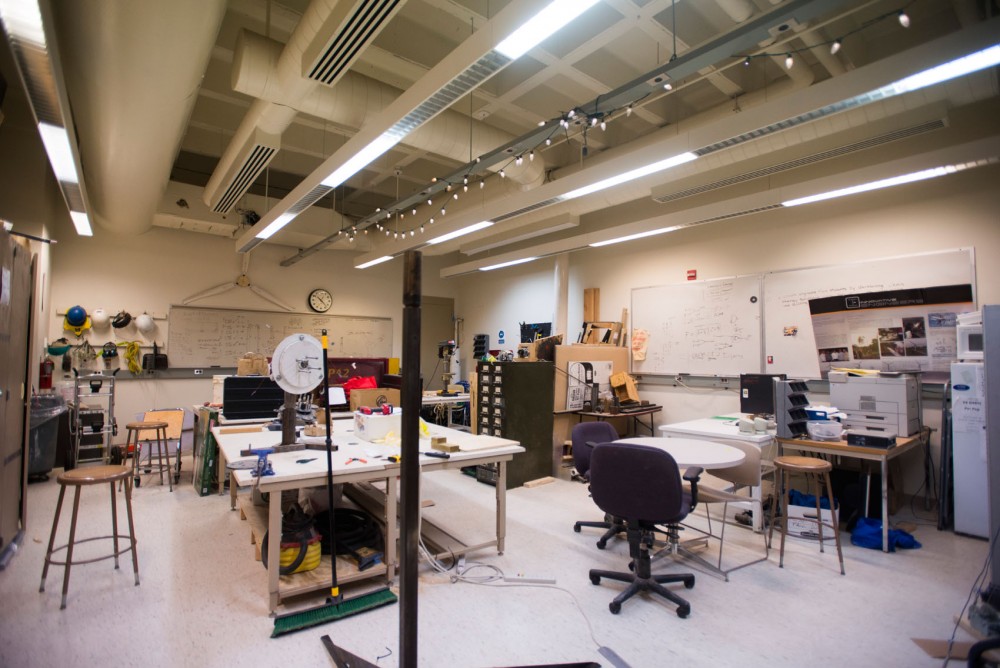 Labs in Keller Hall serve engineering student groups such as Innovative Engineers throughout the year.