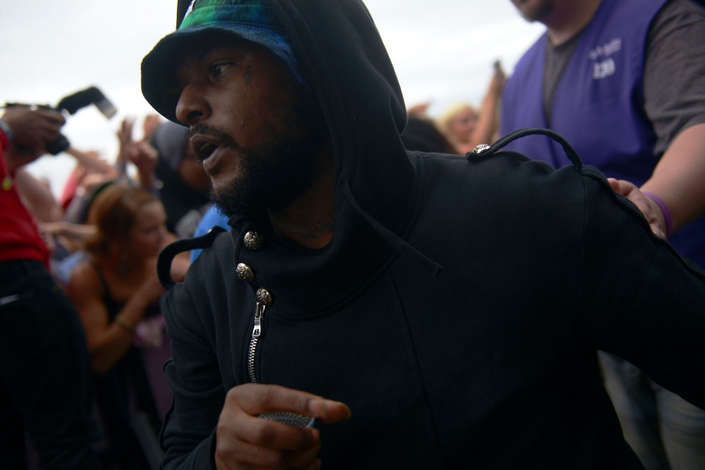 Schoolboy Q performs live at Soundset on Sunday, May 26, 2013, at Canterbury Park.