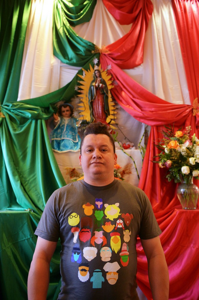 Jaime Carrera at a local Mexican market in Minneapolis on Monday. Carrera will be performing at the International Noise Conference at the Hexagon Bar on June 6.