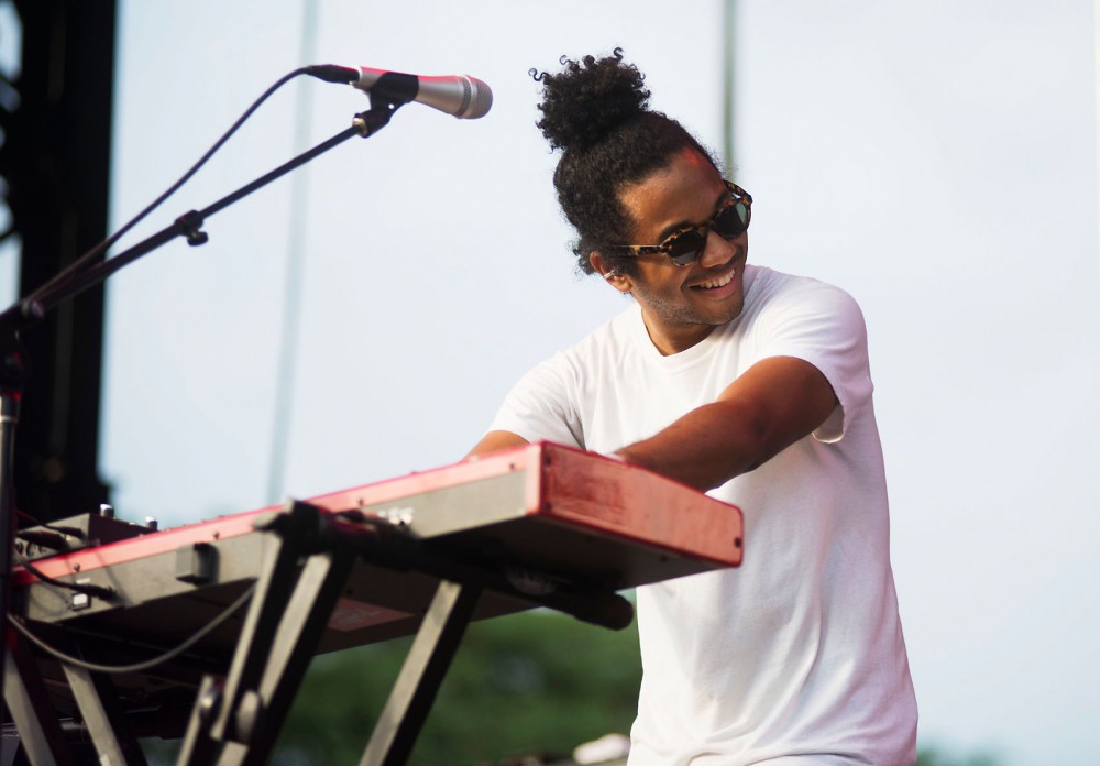 Toro Y Moi performs at Pitchfork Music Festival, Sunday afternoon in Chicago.