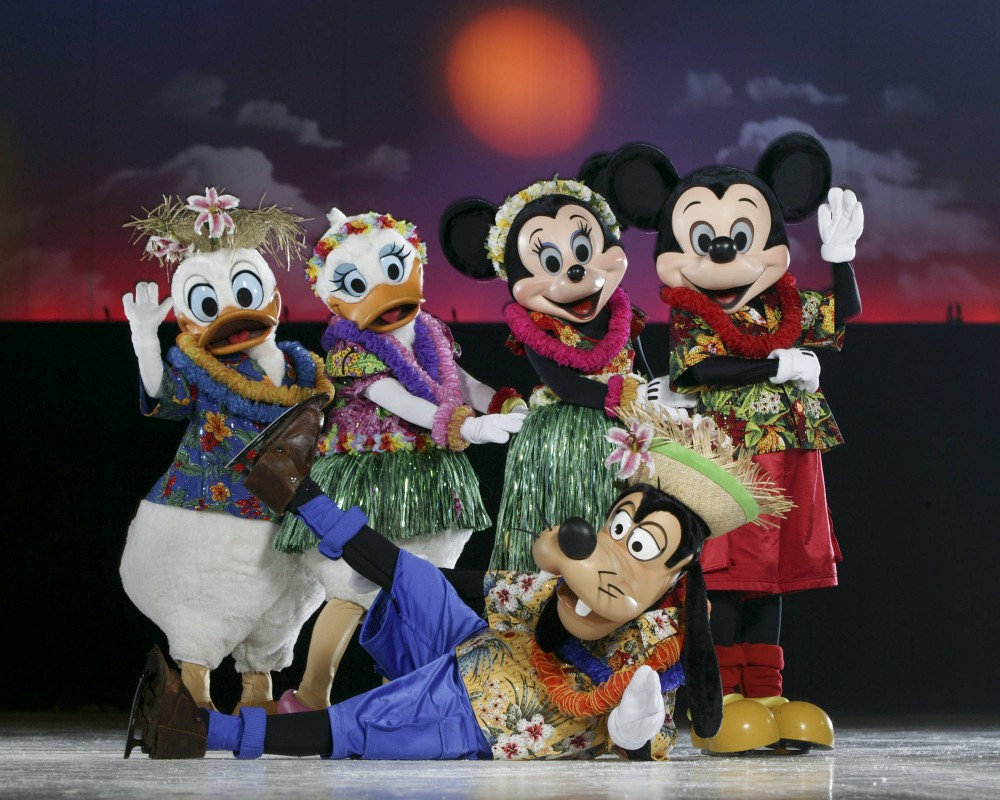 Disney characters ham it up around the world in Passport to Adventure. 
