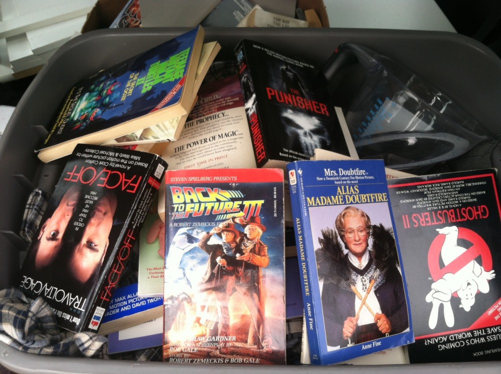 University graduate and author David LeGaults collection of bad movie novelizations. LeGaults first book, an essay collection about collecting, will be published this spring.