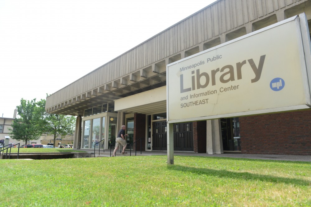 The Southeast Library in Dinkytown, seen on Tuesday, June 13, 2017, is set to be renovated beginning in Summer 2018.