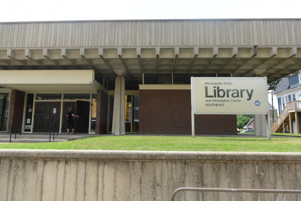 The Southeast Library in Dinkytown, seen on Tuesday, June 13, 2017, is set to be renovated beginning in Summer 2018.