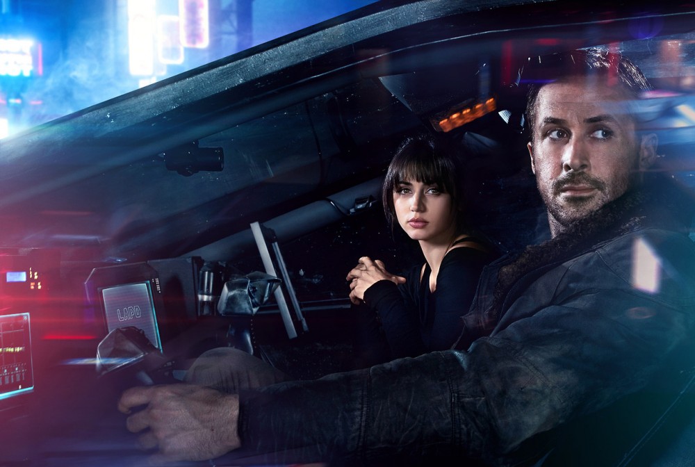 Ryan Gosling and Ana de Armas in Blade Runner 2049