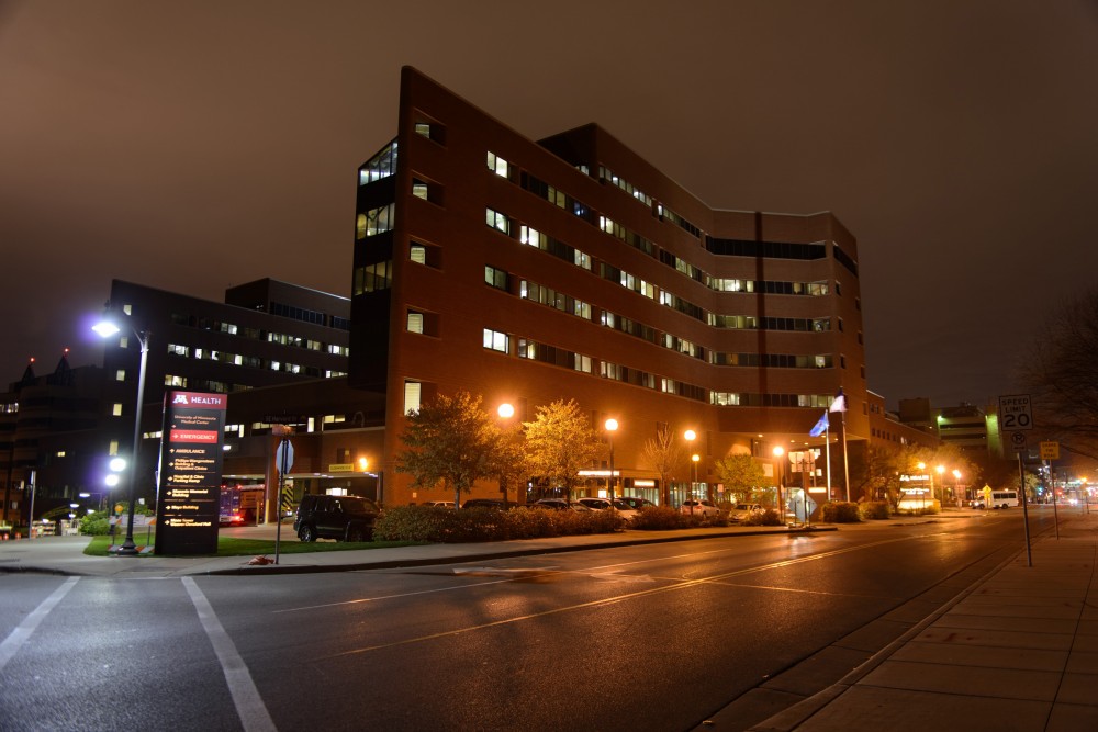 The University of Minnesota Medical Center, as seen on Monday, Oct. 23.