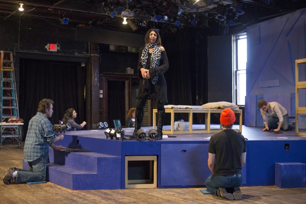 The cast of The Curious Incident of the Dog in the Night-Time rehearses at Mixed Blood Theatre on Wednesday, Nov. 1. The play won a Tony award in 2015 and will be showing at Mixed Blood Theatre Nov. 10 through Dec. 3.