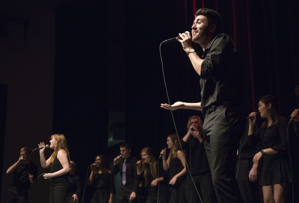 Vocal U performs during the Universitys A Cappell-Off at Coffman Memorial Union on Friday, Nov. 3. 