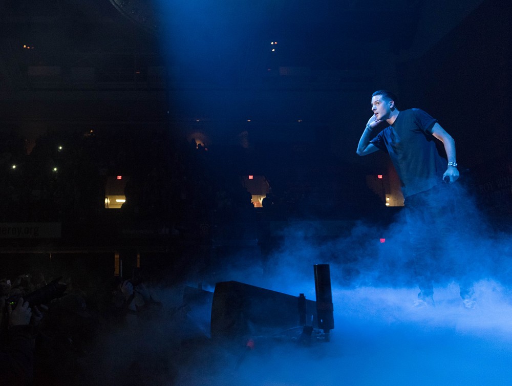 G-Eazy preforms to a sold-out crowd at Roy Wilkins Auditorium on Thursday, March 8.