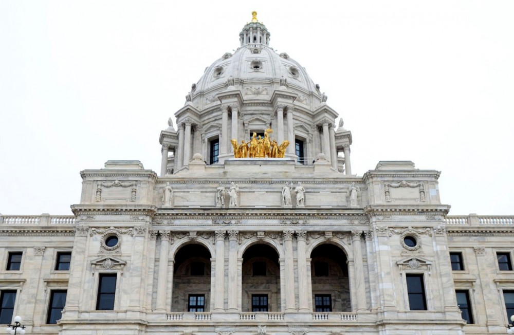 The Minnesota State Capitol as seen on May 13, 2015.