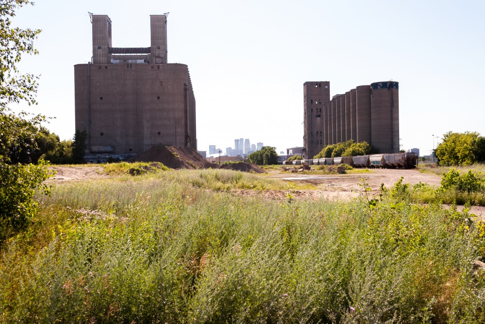 Among a host of dead end streets and unused railroad tracks, urban ruins of former industrial businesses are situated throughout Prospect Park North.