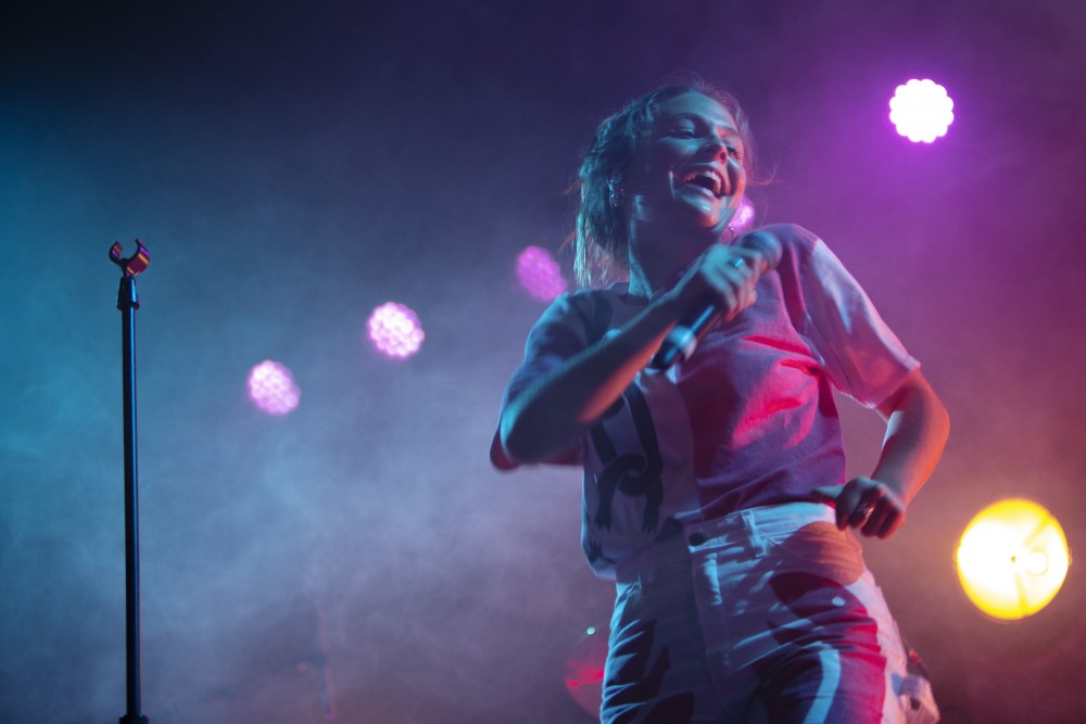 Maggie Rogers performs at First Avenue and 7th Entry on Monday, Oct. 29 in Minneapolis. 