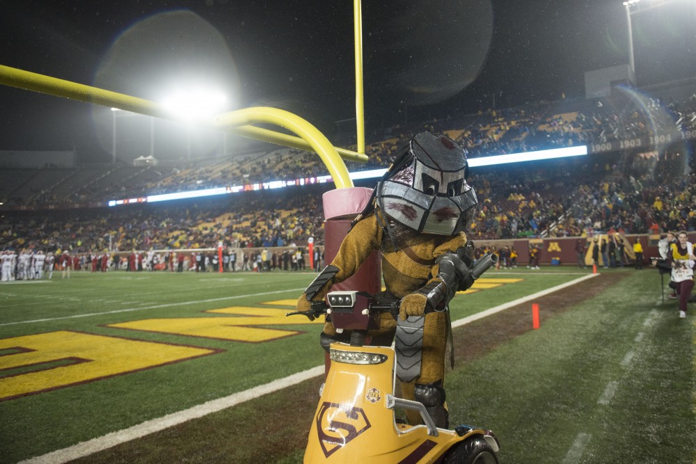 The Gophers won 38-31 with a late touchdown by wide receiver Rashod Bateman on Friday, Oct. 26 at TCF Bank Stadium.