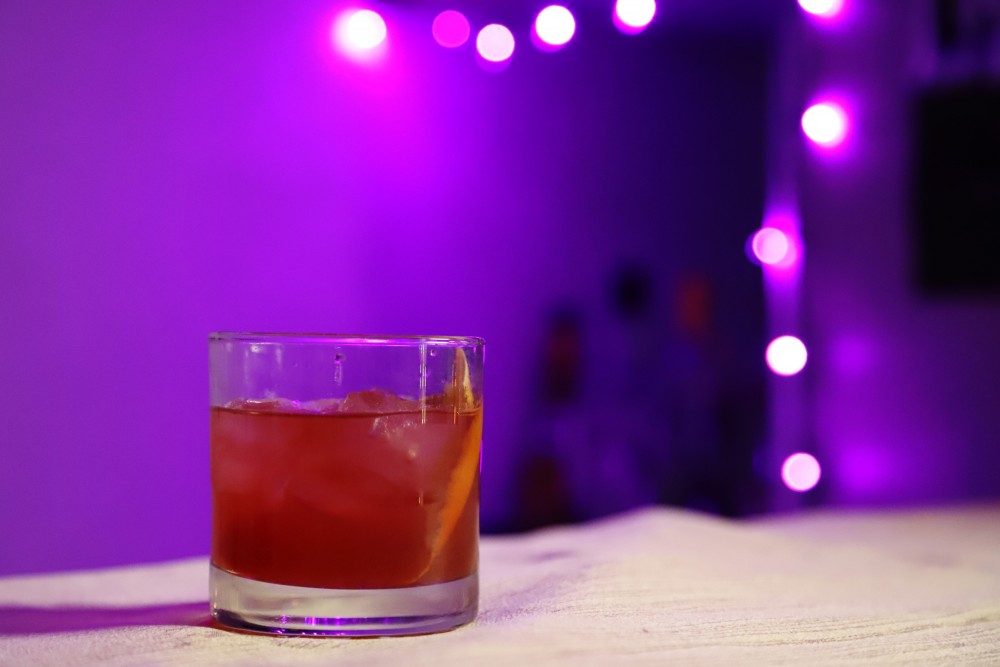 A Cranberry Old Fashioned drink on Sunday, Nov. 18 in the Como neighborhood.