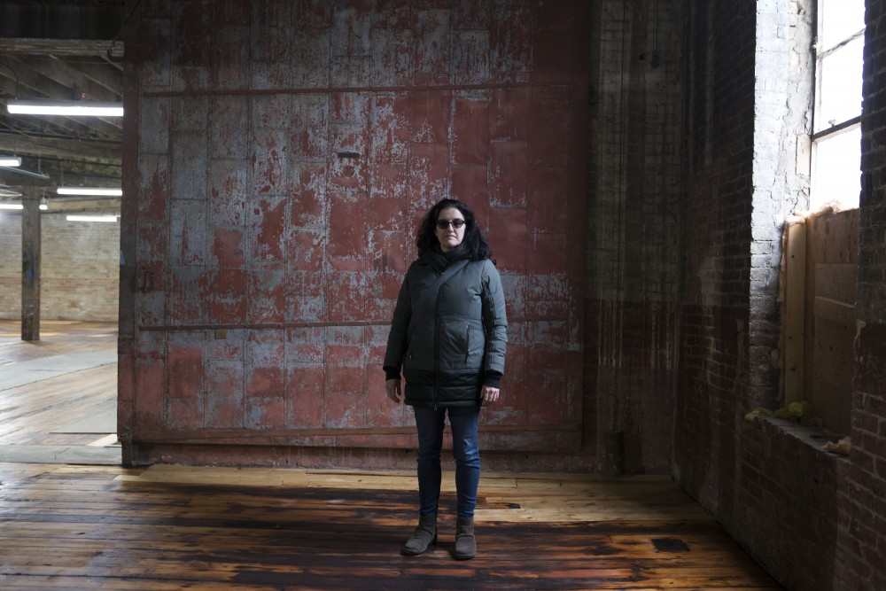 Rosemary Williams, vice president of the Soap Factorys board, poses for a portrait in the empty art non profit on Monday, Jan. 21. The The Soap Factory, which occupies the historic National Purity Soap Factory, is more than $2 million in debt. 