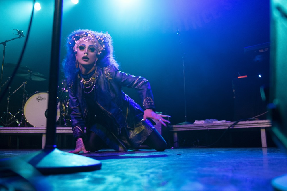 Local drag queen Nocturna Lee Mission opens for King Princess at First Avenue on Thursday, Jan 17 in Minneapolis.