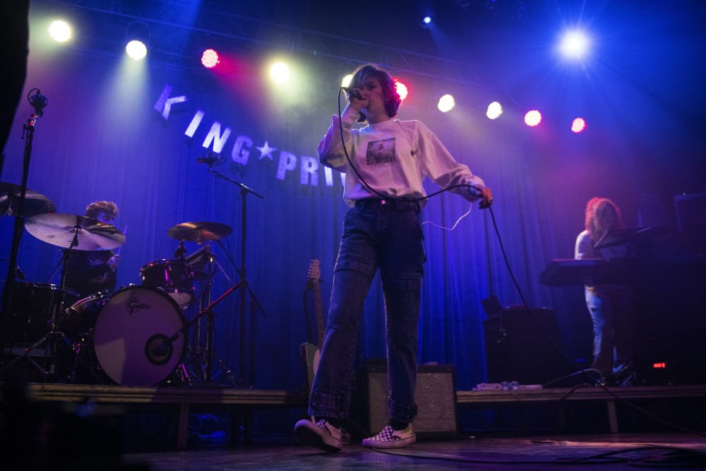 Mikaela Straus of King Princess performs at First Avenue on Thursday, Jan 17 in Minneapolis. The sold out show was part of the Pussy Is God tour.