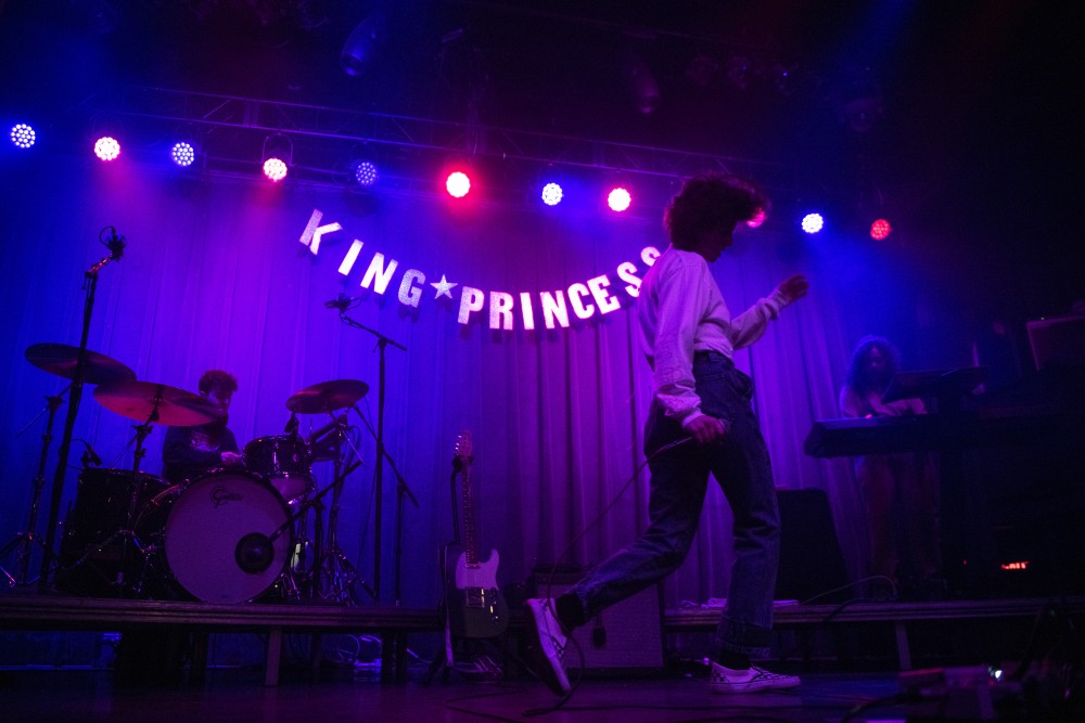 Mikaela Straus of King Princess performs at First Avenue on Thursday, Jan 17 in Minneapolis. The sold out show was part of the Pussy Is God tour.