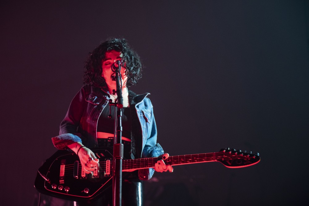 Heather Baron-Gracie of Pale Waves performed on Tuesday, May 7 at The Armory in Minneapolis. Pale Waves opened for The 1975s sold out show.  