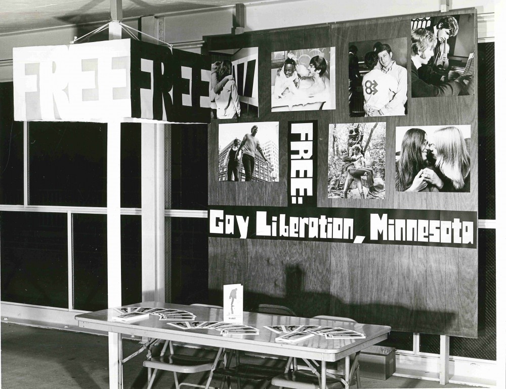 F.R.E.E information table at University of Minnesota welcome week, 1970.
Paul H. Hagen 