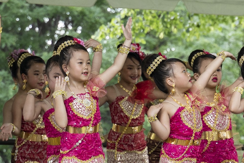 A group from YES Dance Academy performed at the World Refugee Day festival in Loring Park on Sunday, July 14.