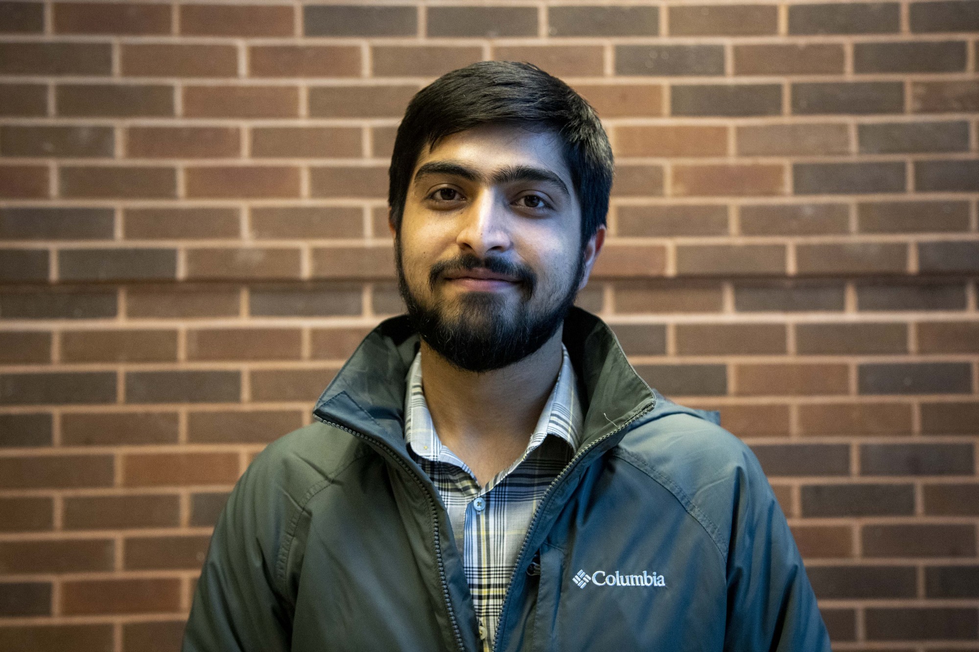 Deepak Vohra poses for a portrait in the Carlson School of Management on Tuesday, Dec. 3. 