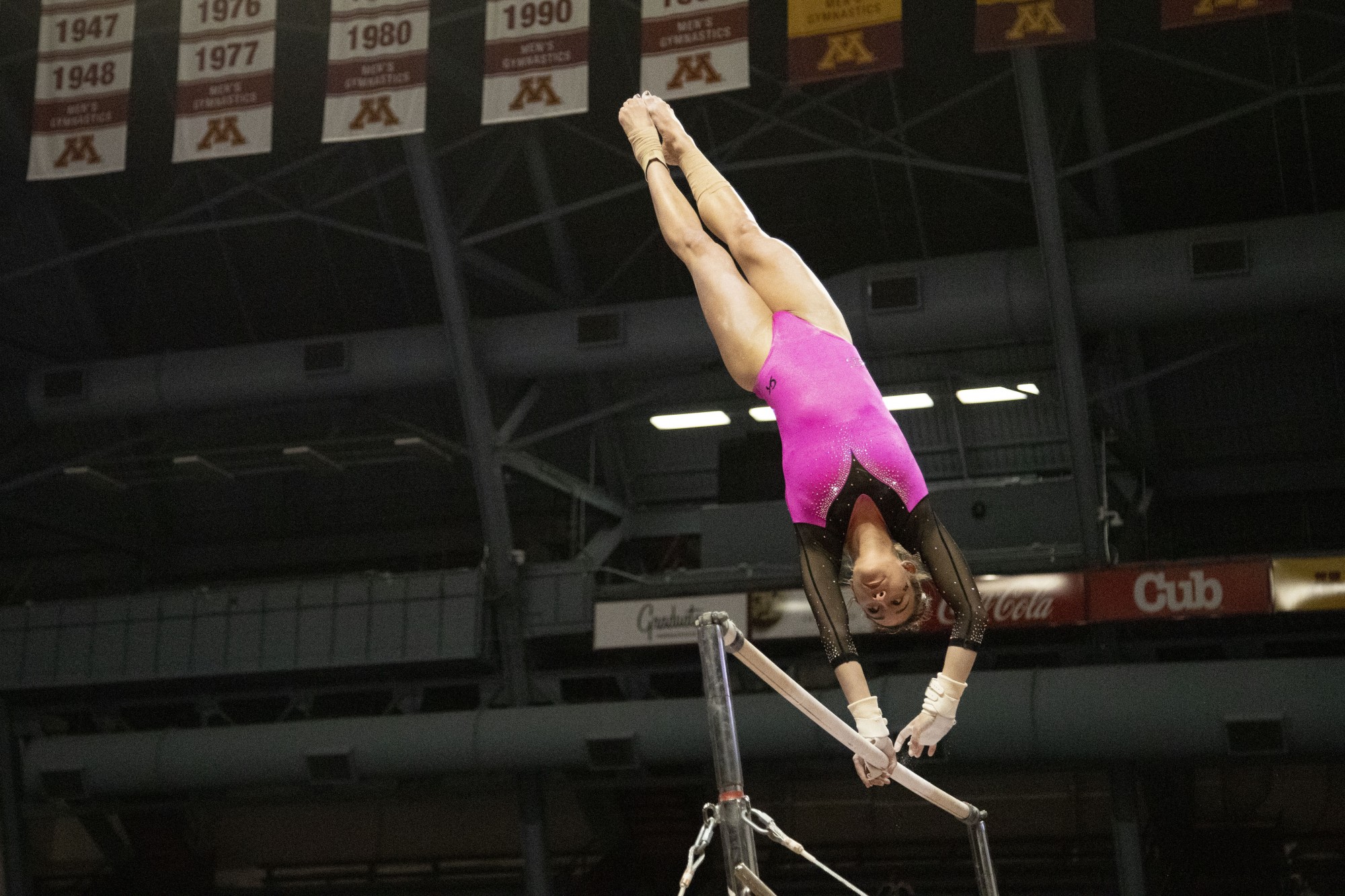 The No. 7 University of Minnesota defeated No. 17 Illinois in their home opener at the Maturi Pavilion on Saturday, Jan. 25 with a score of 196.300 to 195.225. 