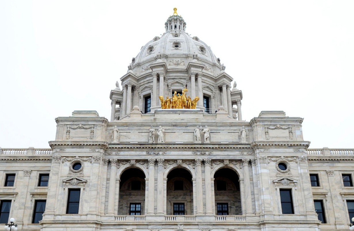 The Minnesota State Capitol as seen on May 13, 2013.