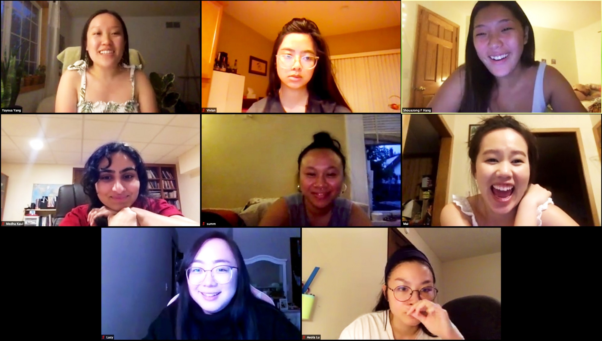 SEKY members meet virtually and talk about their upcoming projects on Tuesday, June 9. 