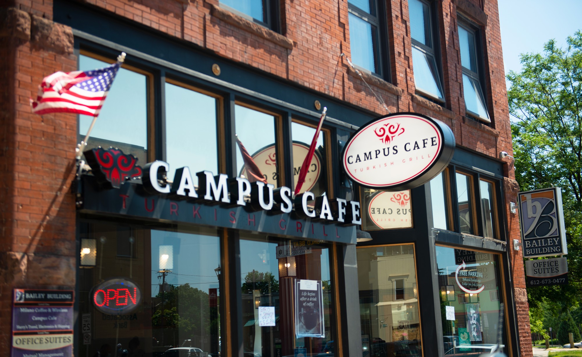 The Campus Cafe Turkish Grill in Minneapolis on Wednesday, June 17. 