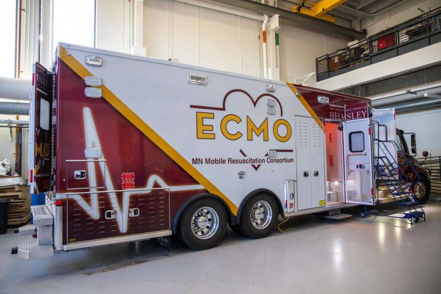University of Minnesota’s new Mobile Resuscitation Consortium truck.