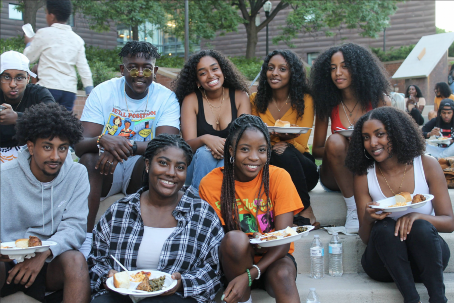 Students attending the Juneteenth event at University of Minnesota on Saturday June 19.