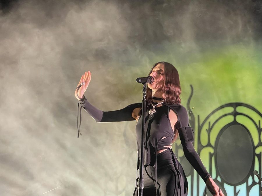 Caroline Polachek sang and danced her way through a goth performance at First Avenue on Tuesday night