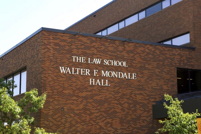 Walter F. Mondale Hall on Friday, Sept. 10, 2021. UMNs Law School will open a New Racial Justice Clinic next fall.