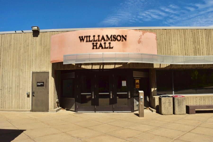 Williamson+Hall%2C+captured+on+Tuesday%2C+June+21.+The+Universitys+Admissions+office+is+located+in+Williamson+Hall.+