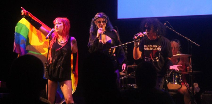 Industrial punk rock band Apocalypse Theatre performs at Patricks Cabaret on Saturday, July 16.