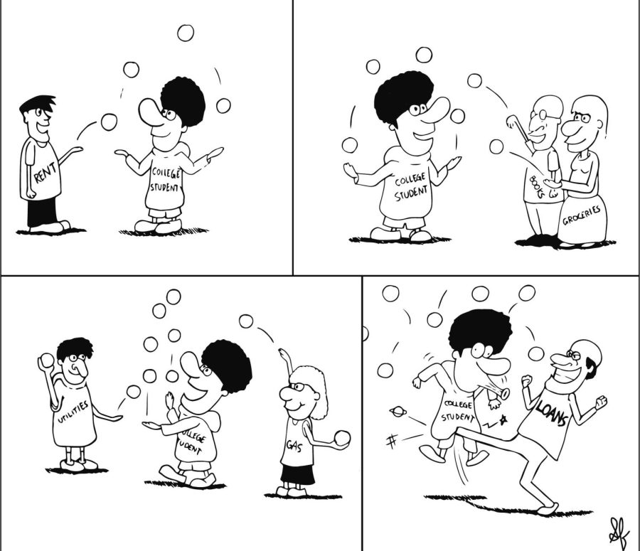 Editorial Cartoon: Juggling