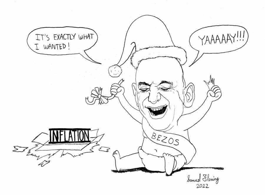 Editorial Cartoon: Inflation elation