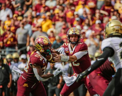 Running back Mohamed Ibrahim and QB Tanner Morgan played pivotal roles in the Gophers bowl game victory over Syracuse. 